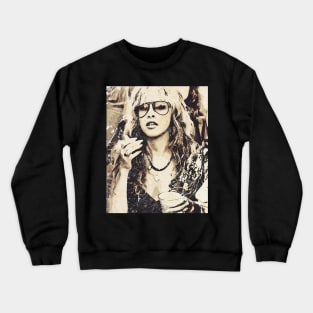 Stevie Nicks Comic Crewneck Sweatshirt